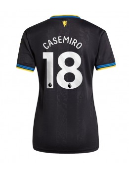 Billige Manchester United Casemiro #18 Tredjedrakt Dame 2025-26 Kortermet